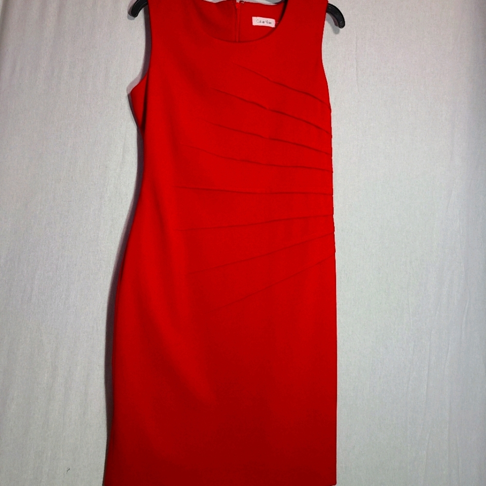 Red dress